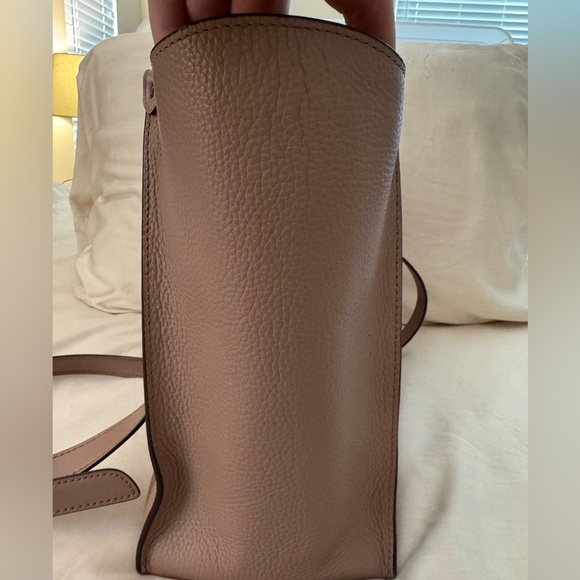 Michael Kors Blush Nude Pink Leather Tote Bag - Picture 3 of 16